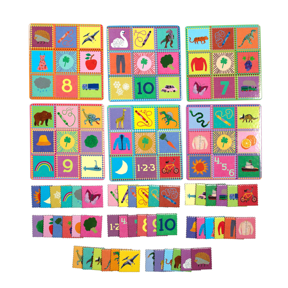 Preschool Things I Know Bingo - eeBoo