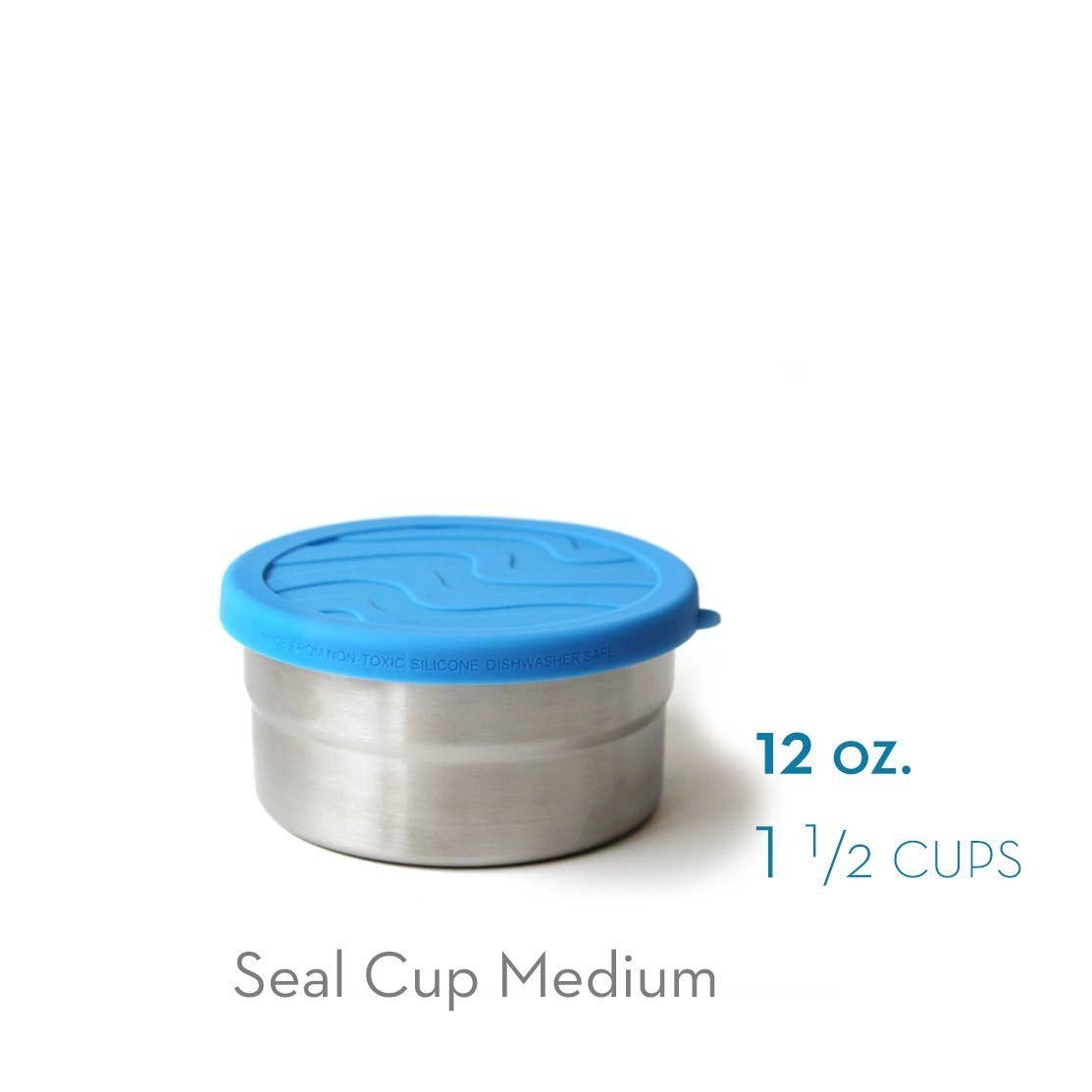 Blue Water Bento Seal Cup Medium Lunch Food Container