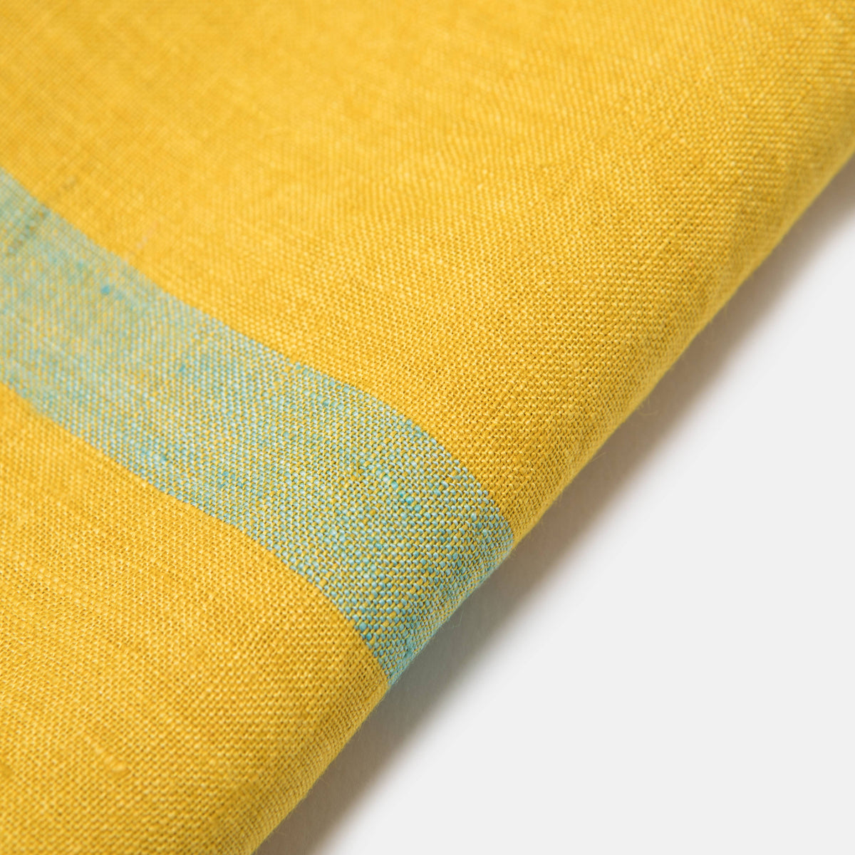Laundered Linen Lime Aqua Napkins 20x20 - Set of 4: Lime/Aqua