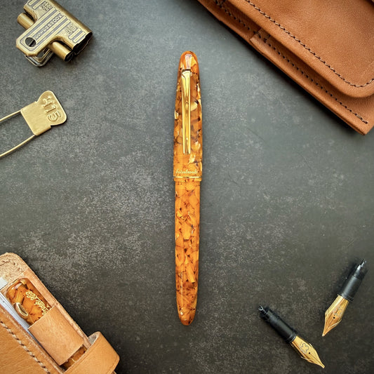 Esterbrook Estie Fountain Pen - Honeycomb Gold Trim