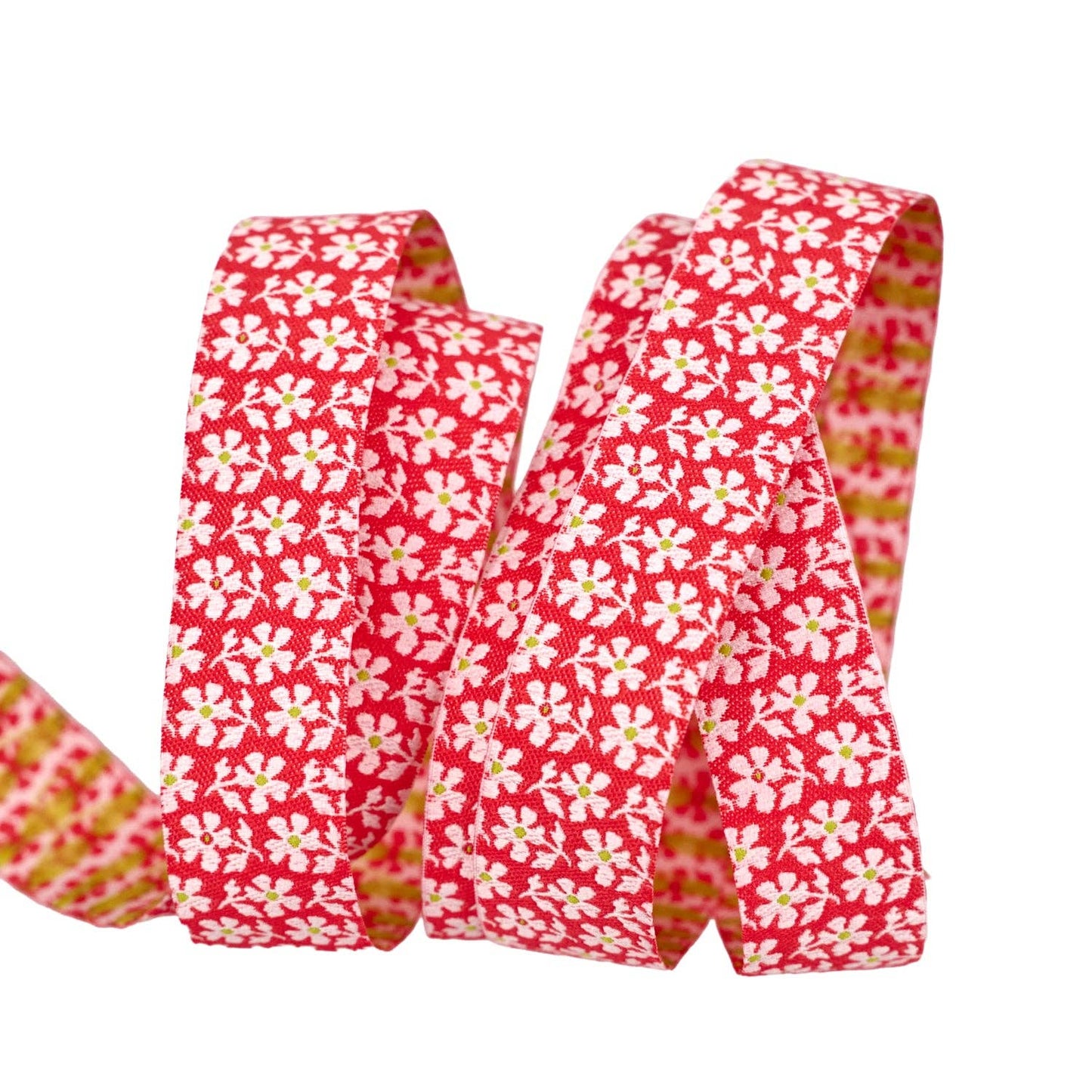 Summer's End - Little Daisies - 3/4" width - by Joanna Figueroa - 5 Yard Spool