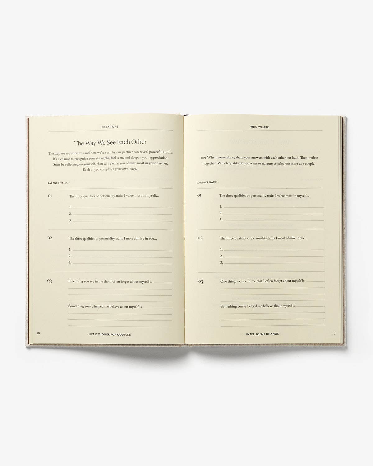 Life Designer for Couples Journal 100+ Relationship Prompts
