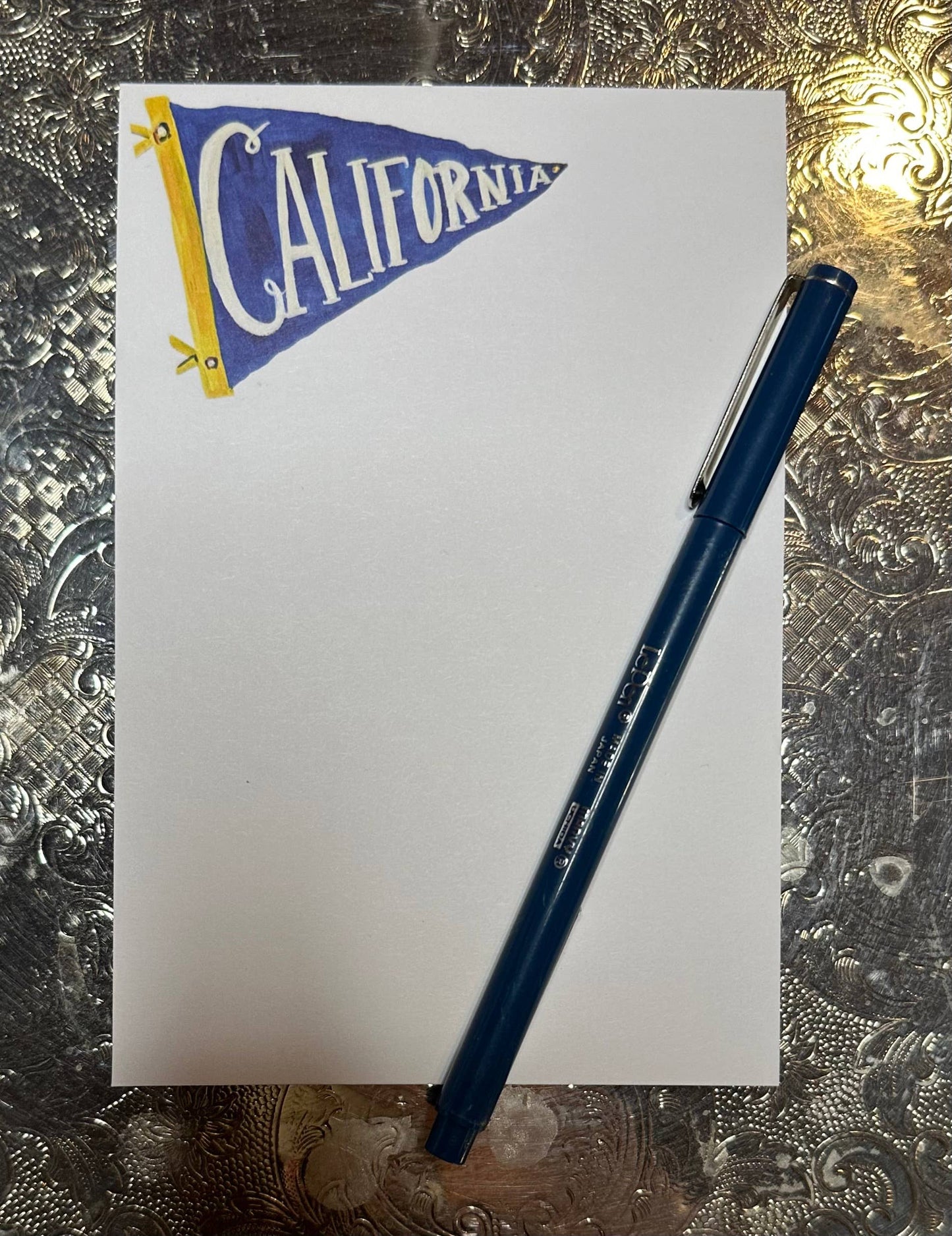 California Pennant Le Petit Notepad