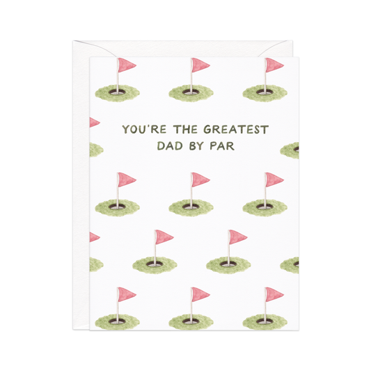 Best Dad By Par — Father's Day Card