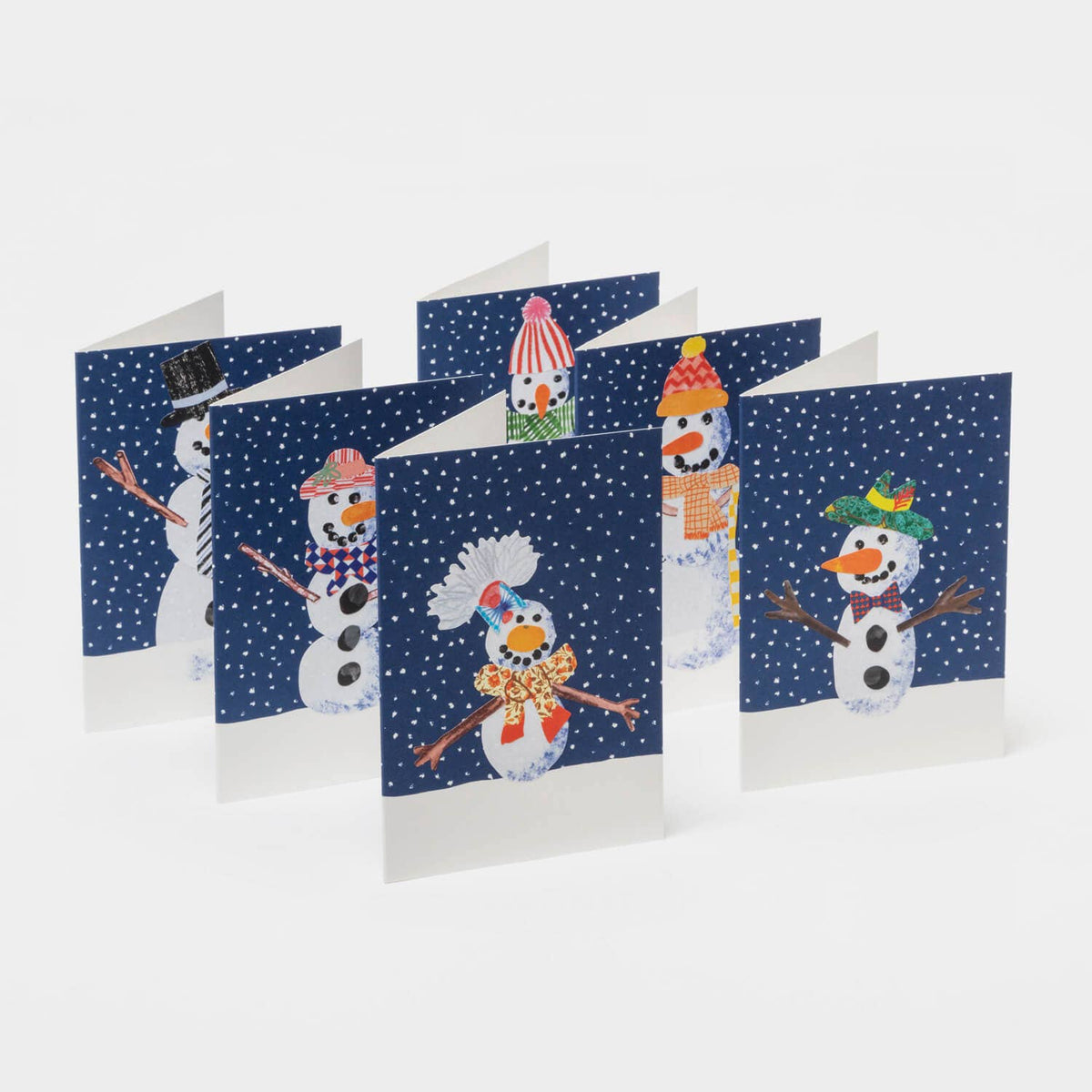 Make Your Own Christmas Cards' Snowman Set