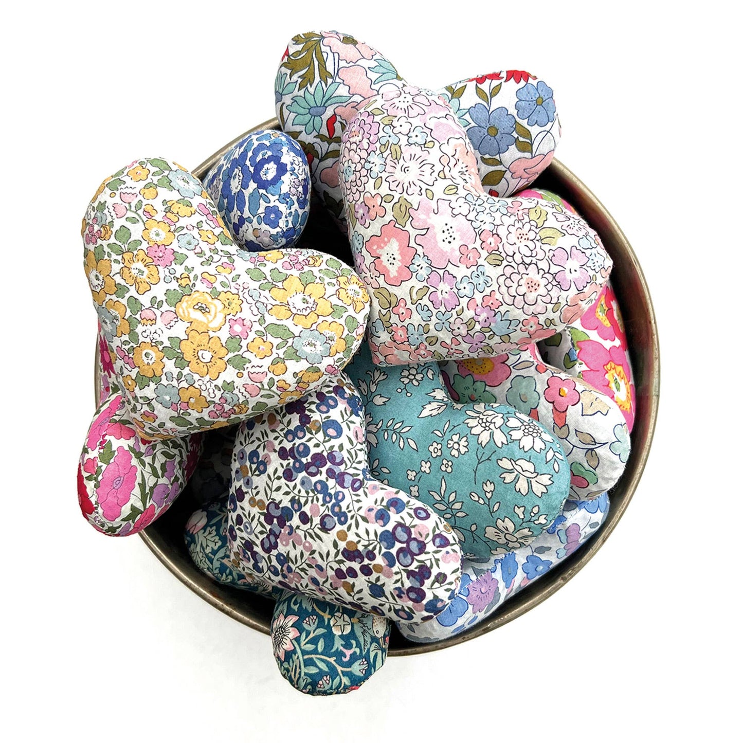 Lavender Heart Sachet - Assorted Liberty Fabrics