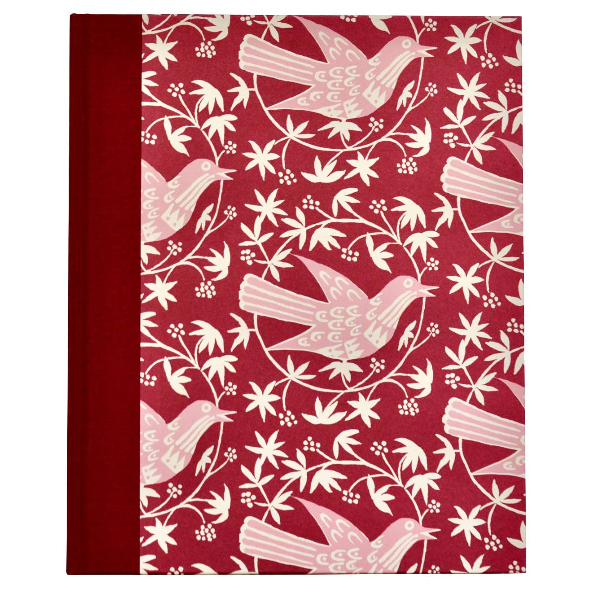 Very Large Hardback Notebook Songbird Bramble
