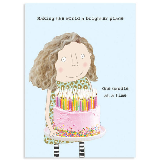 Brighter Place Birthday Greeting Card