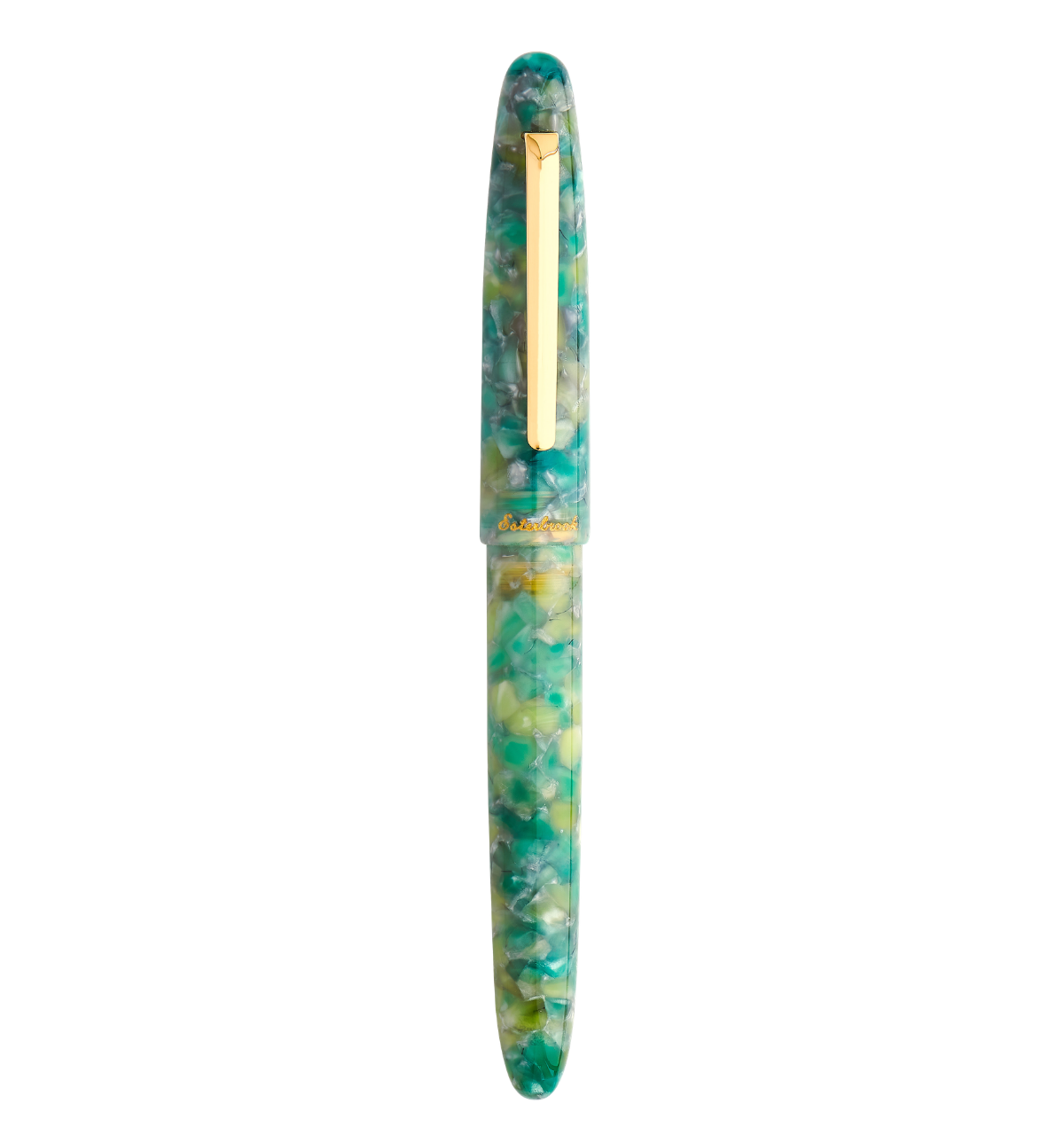 Esterbrook Estie Ballpoint Pen - Sea Glass Gold Trim