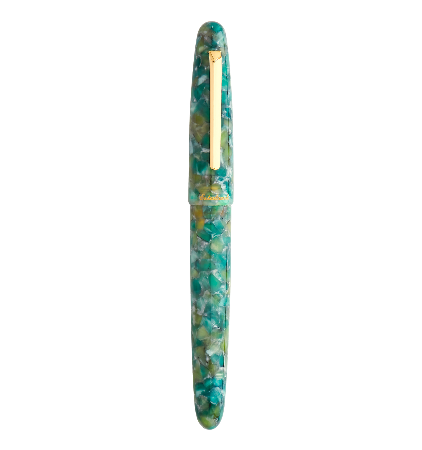 Esterbrook Estie Regular Fountain Pen - Sea Glass Gold Trim