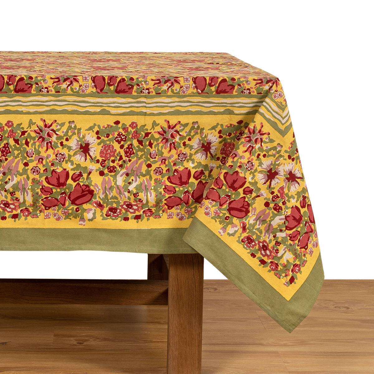 Jardin Red & Green Tablecloth