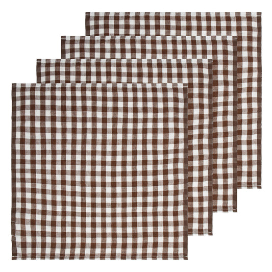 Walnut Picnic Napkin 20x20 - Set of 4
