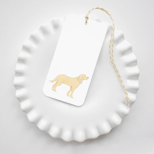 Golden Pup Gift Tag