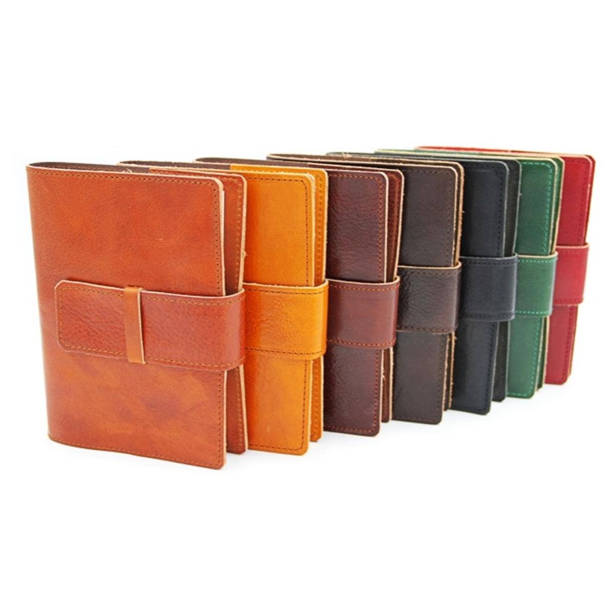 Dark Brown Leather 5x7"Journal Italian hand-made