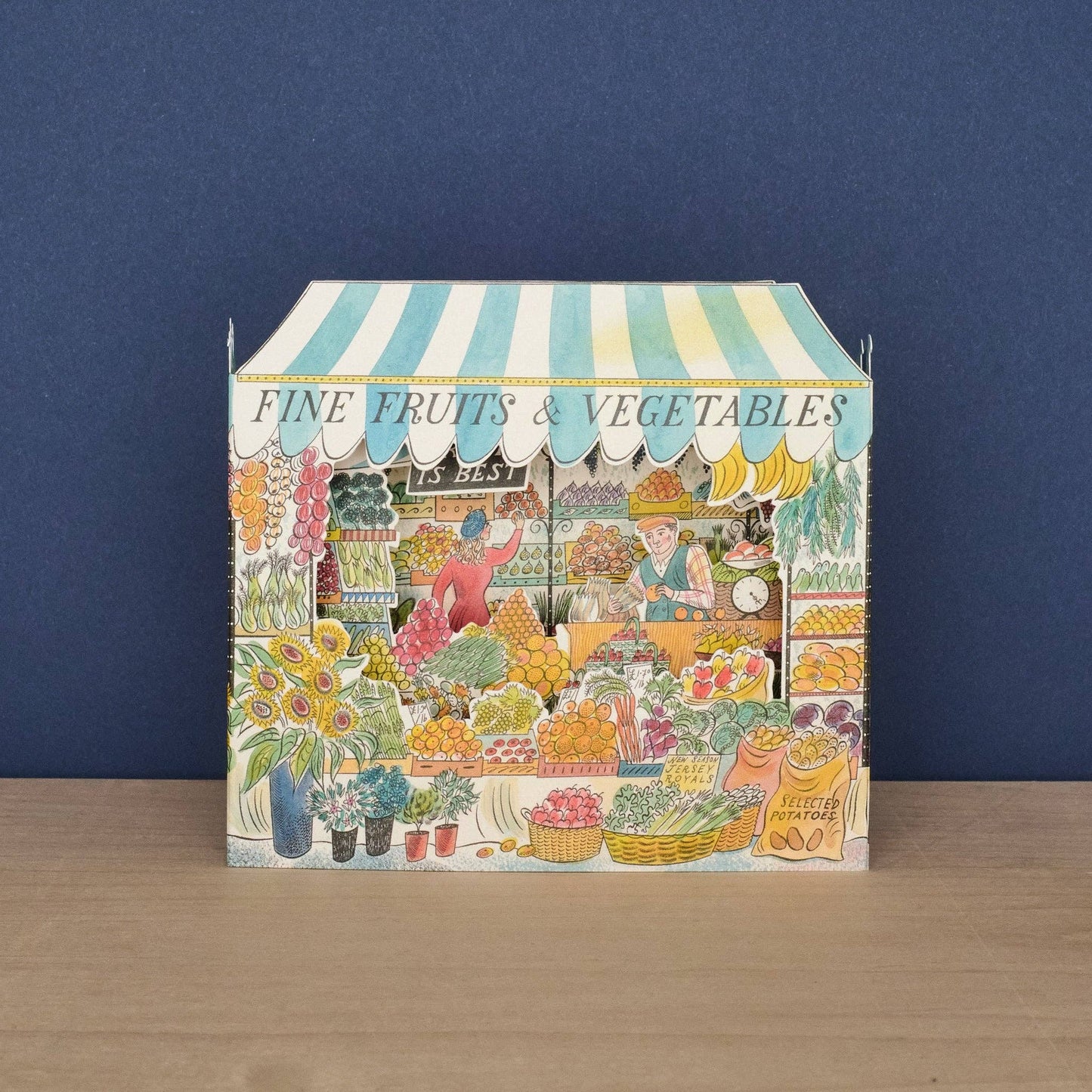 Fruit & Veg Shop Die Cut