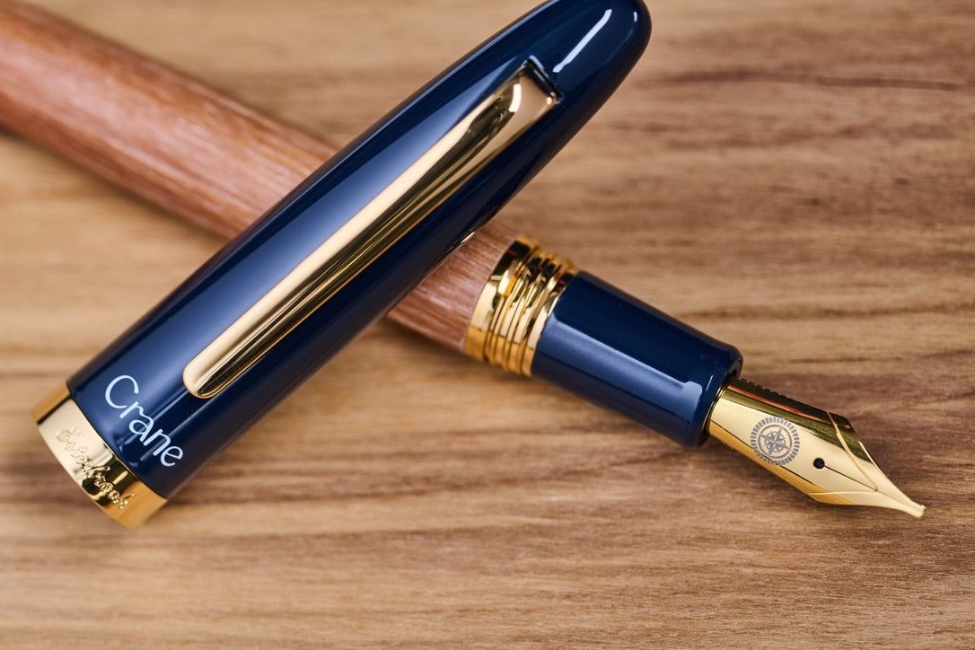 Esterbrook x Crane Mariner Teak Fountain Pen