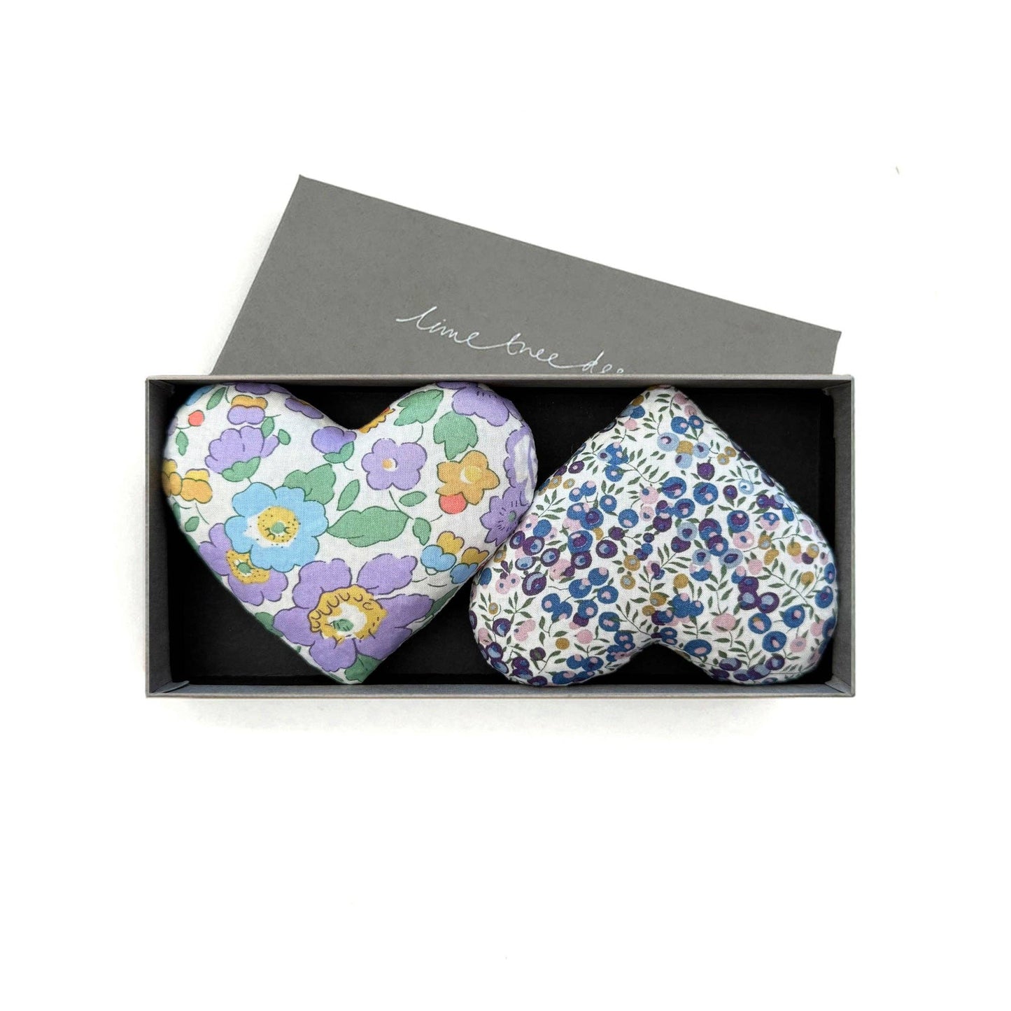 Box of 2 Lavender Hearts - Lavender Ladies