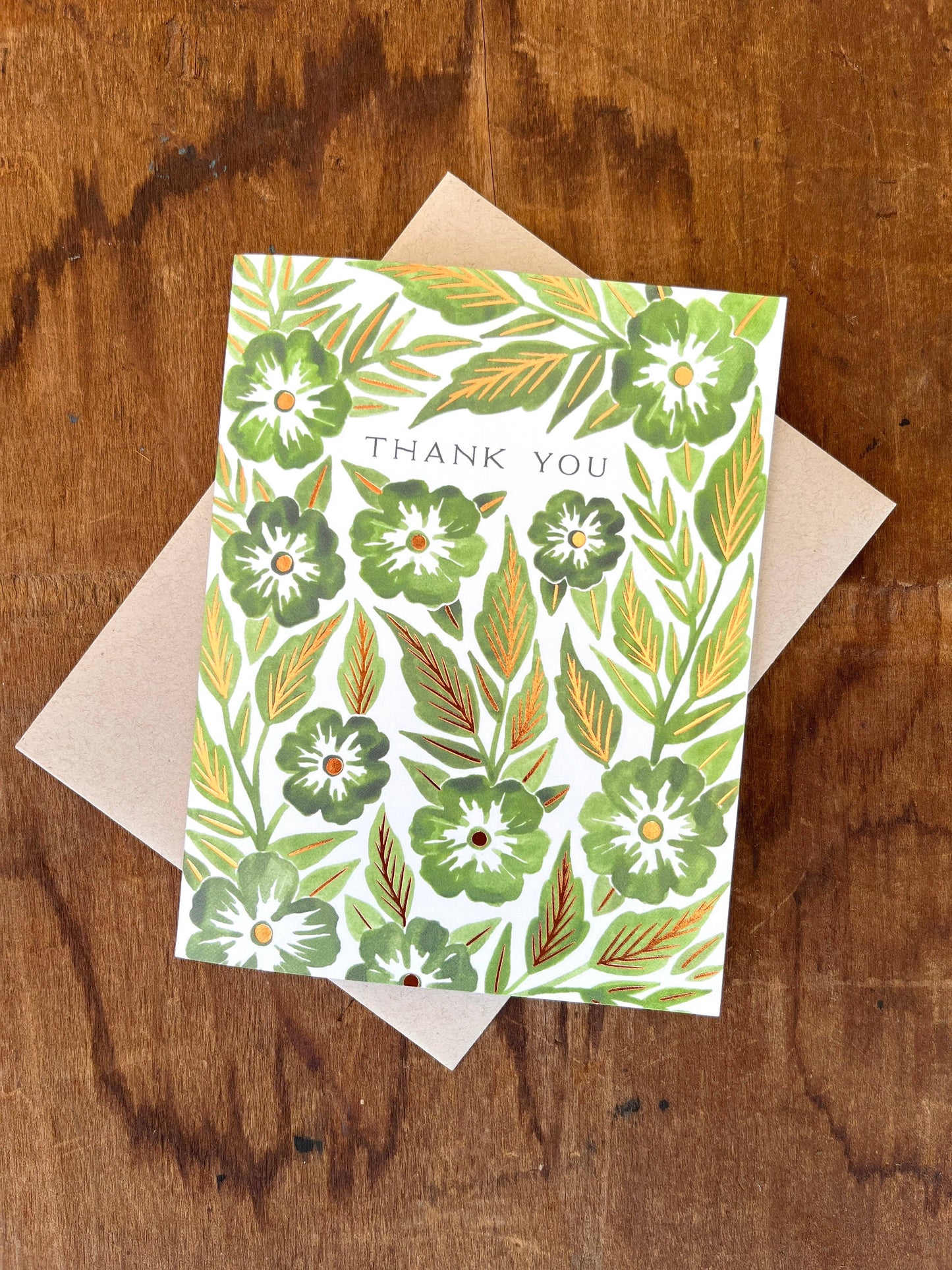 "Thank You," Greeting Card: Box of Six