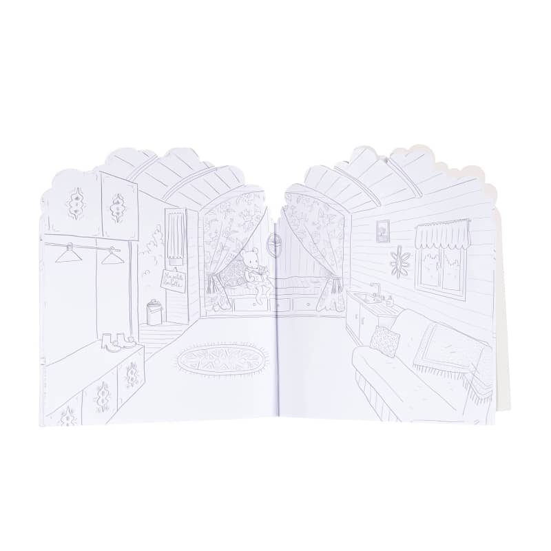 The Big Family Coloring Book & Stickers