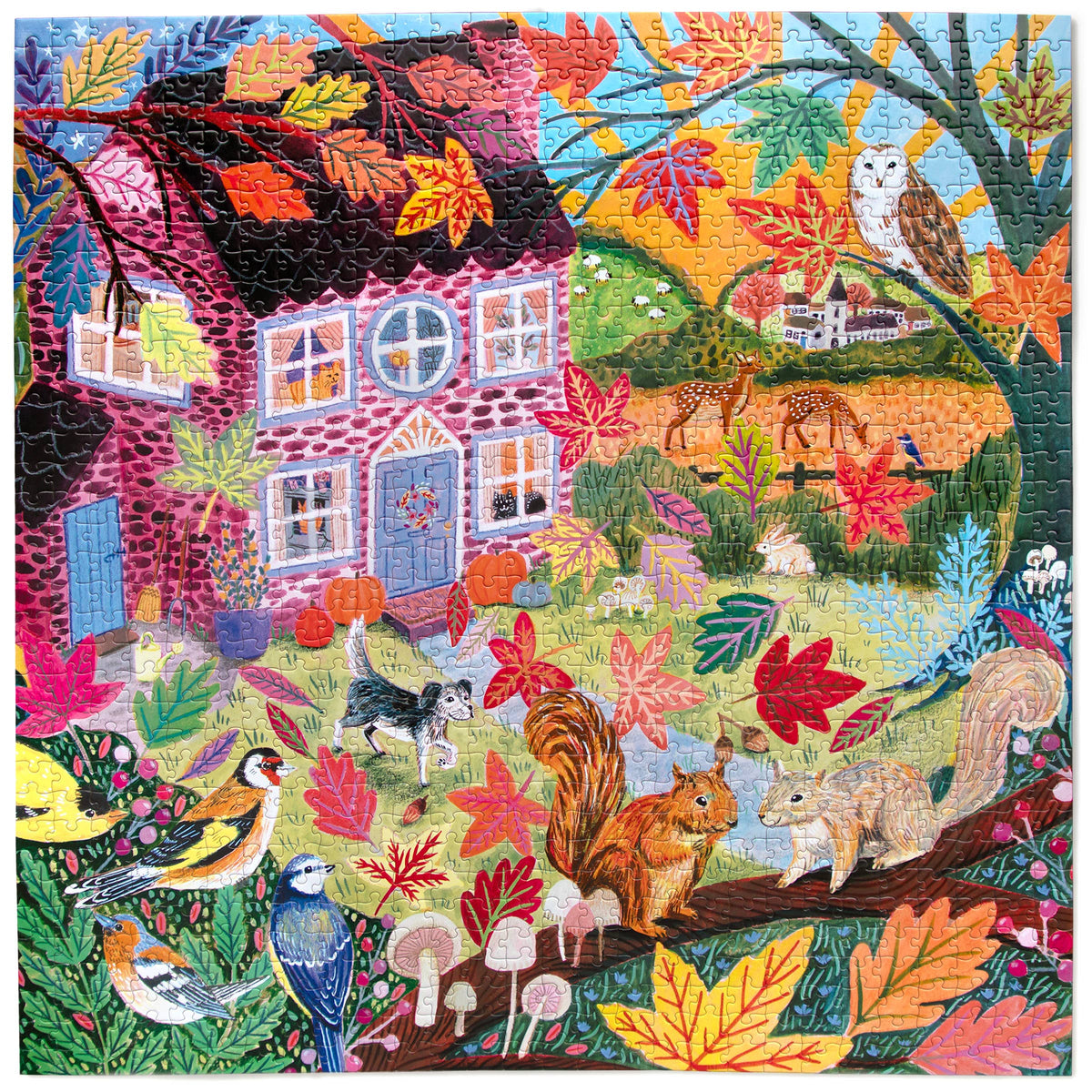 Autumn Cottage 1000 Piece Puzzle