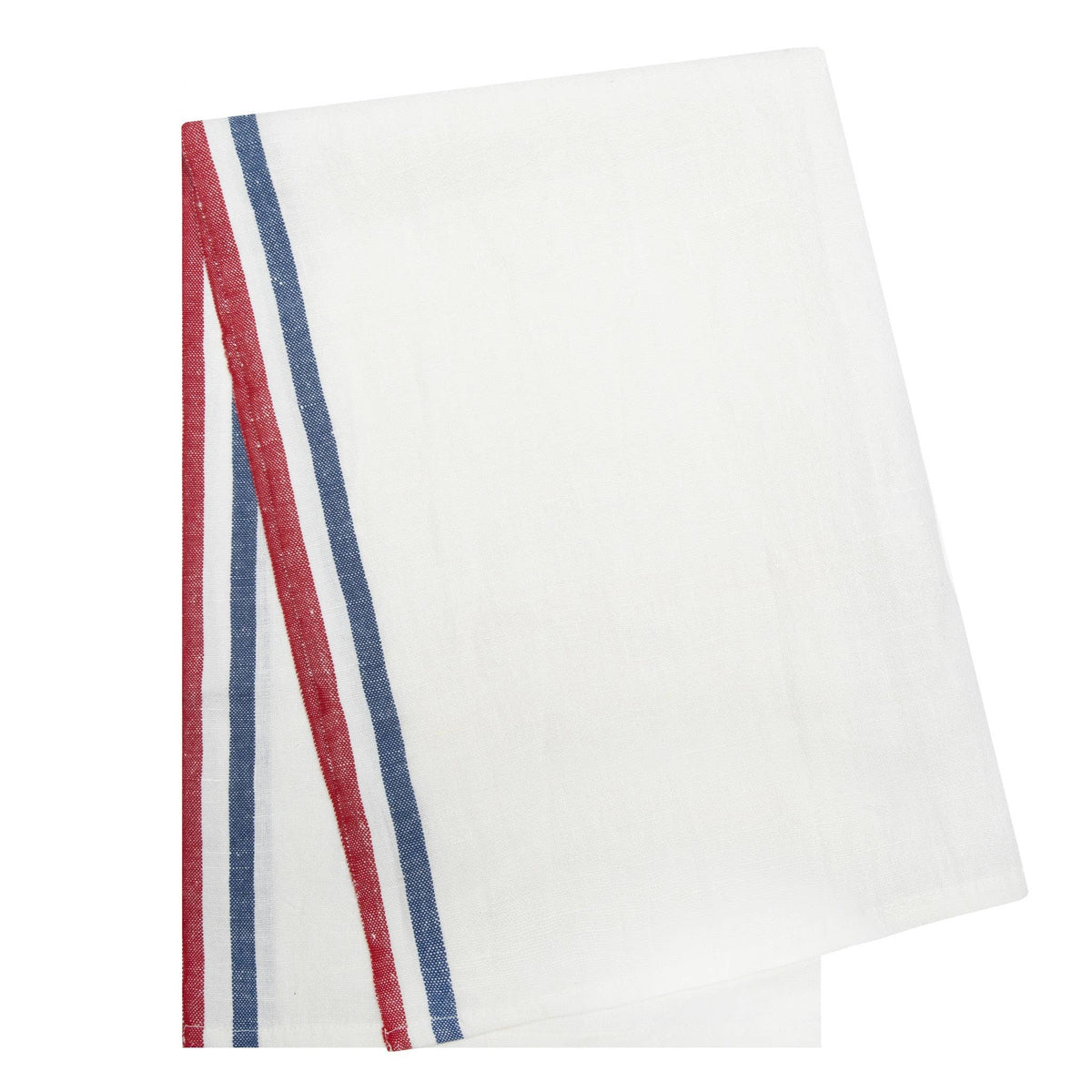 Normandy White - Red/White/Blue Stripes Tea Towels 20x30