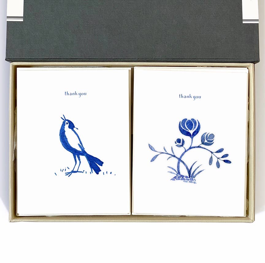 Delftware Garden - Desk Box - Couplet