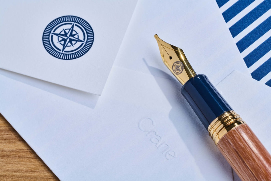 Esterbrook x Crane Mariner Teak Fountain Pen