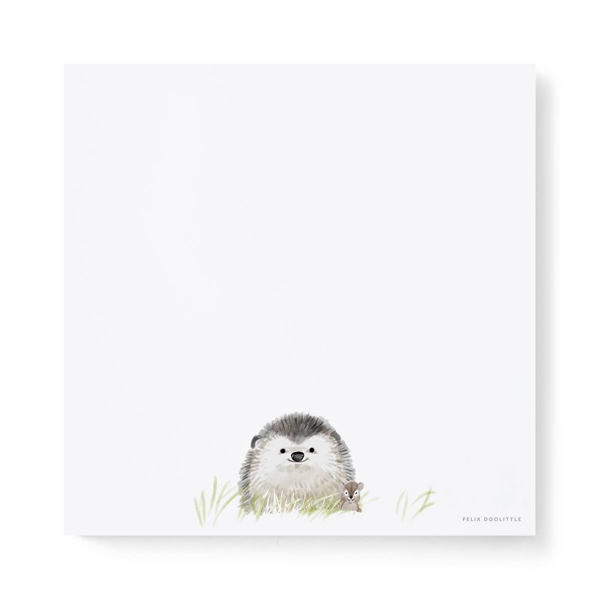 Lil Hedgie - Hedgehog Notepad - 6x6