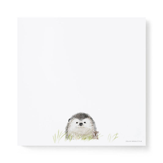 Lil Hedgie - Hedgehog Notepad - 6x6