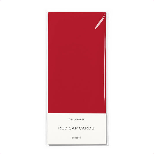 Red tissue paper: 8 Sheets