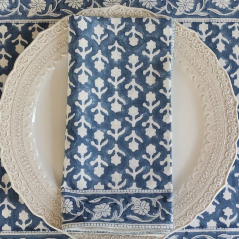 Indigo Napkin Charlotte, Set of 4