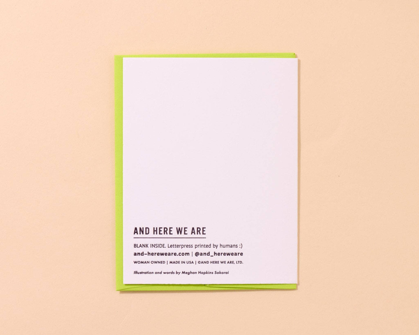 Cute Letterpress Father's Day Greeting Card—Rainbow Trout