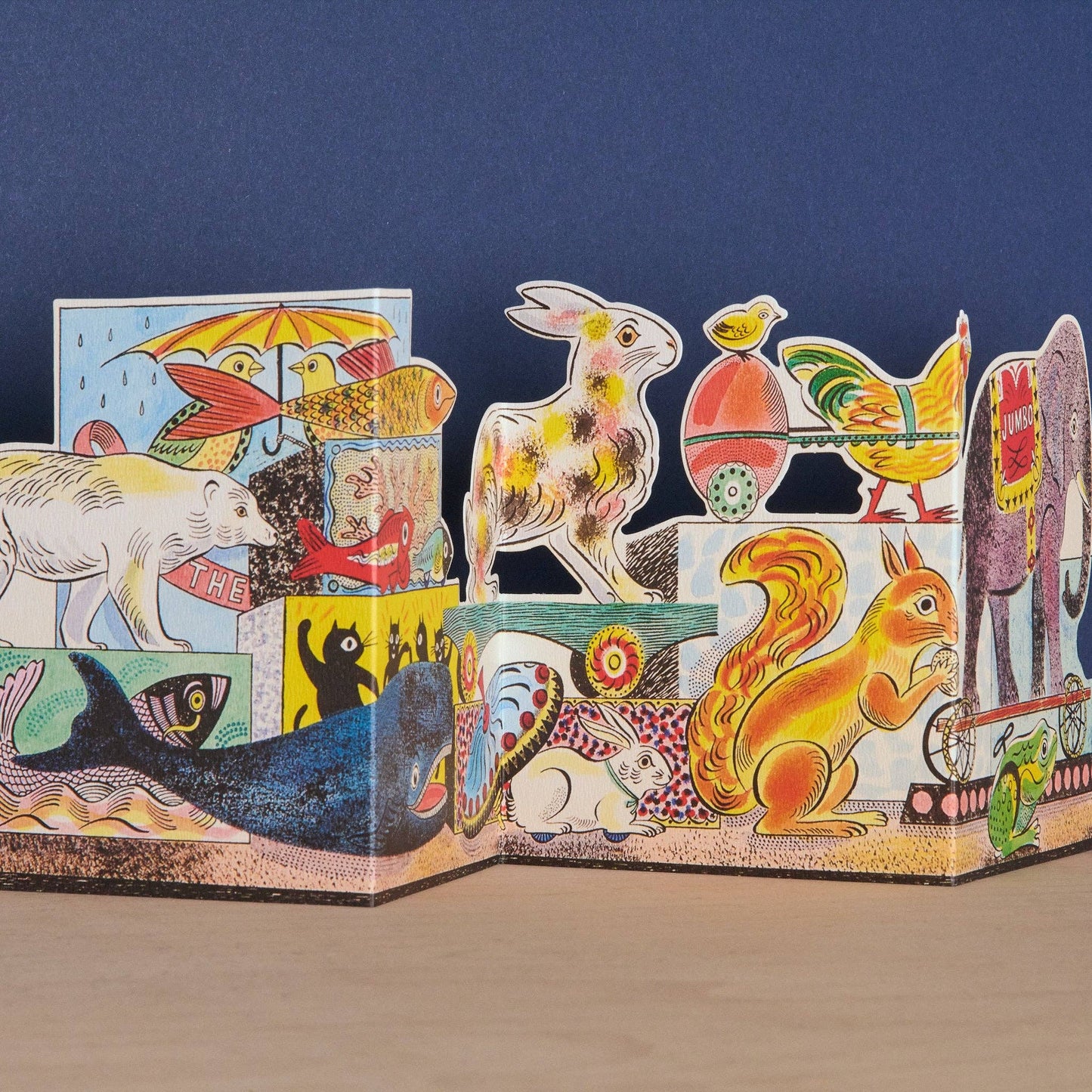 Polar Bear To Elephant Die Cut