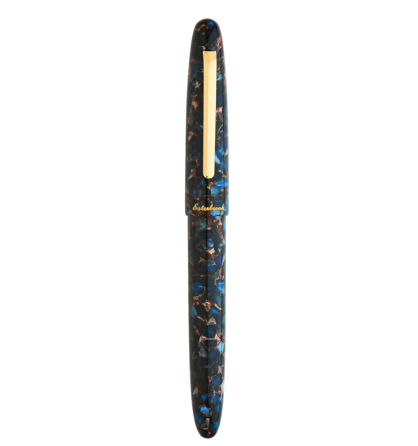 Esterbrook Estie Regular Fountain Pen - Nouveau Blue Gold Trim