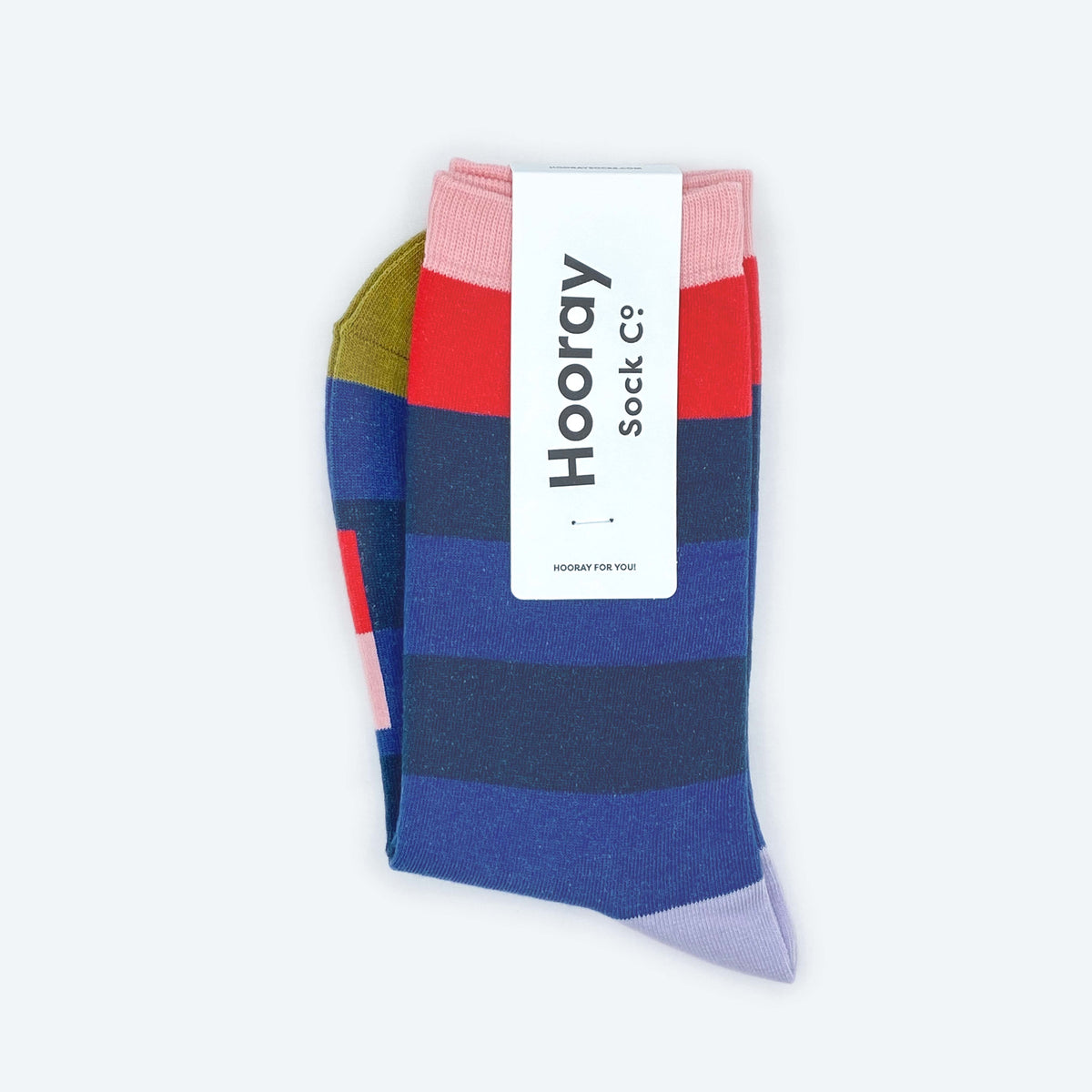 Fillmore Blue Striped Socks