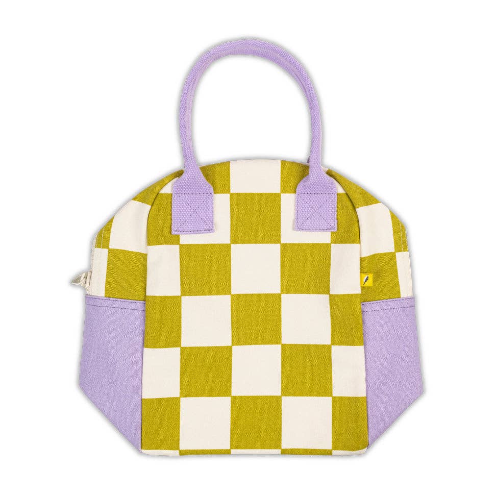 Checks Pear - Zipper Lunch Bag