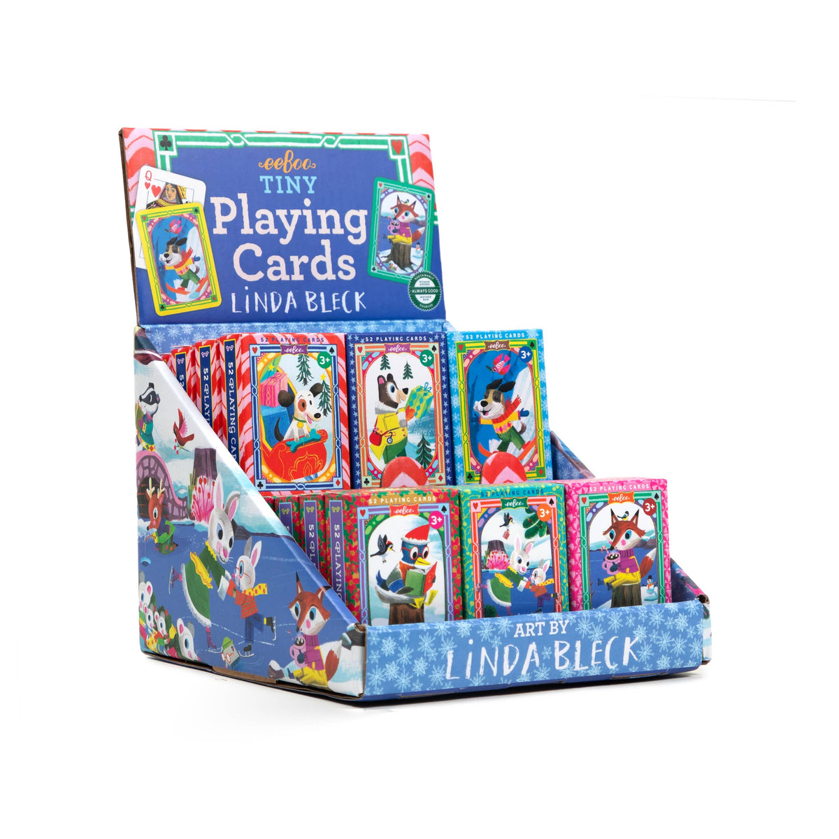 Holiday in the Woods Tiny Playing Card Assortment