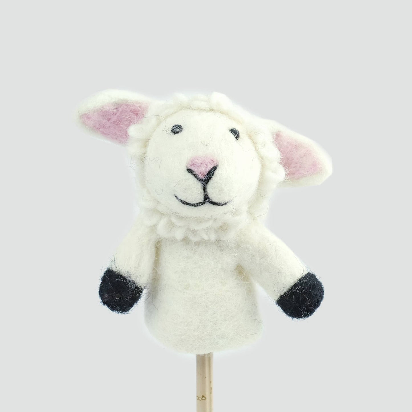 Sheep Felt Finger Puppet