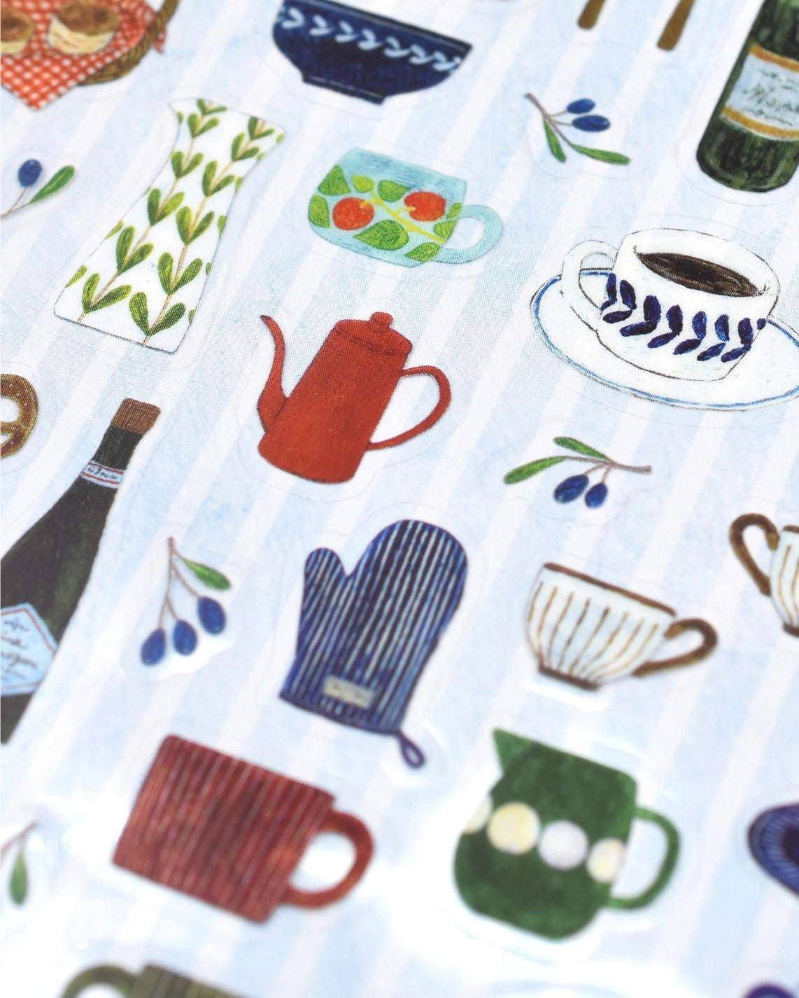Clear Sticker Sheet - Kitchen