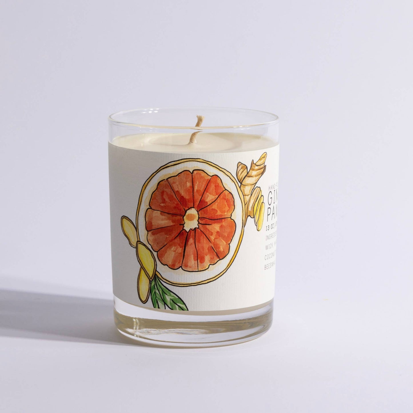 Ginger Pamplemousse - Large Glass Candle