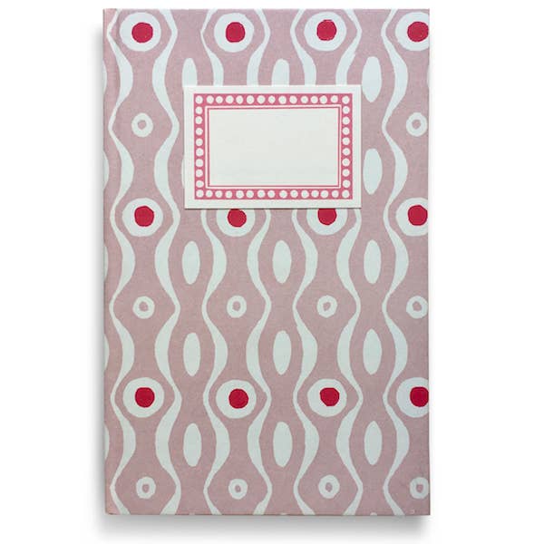 Hardback Notebook Persephone Pink and Raspberry