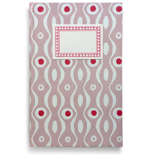 Hardback Notebook Persephone Pink and Raspberry