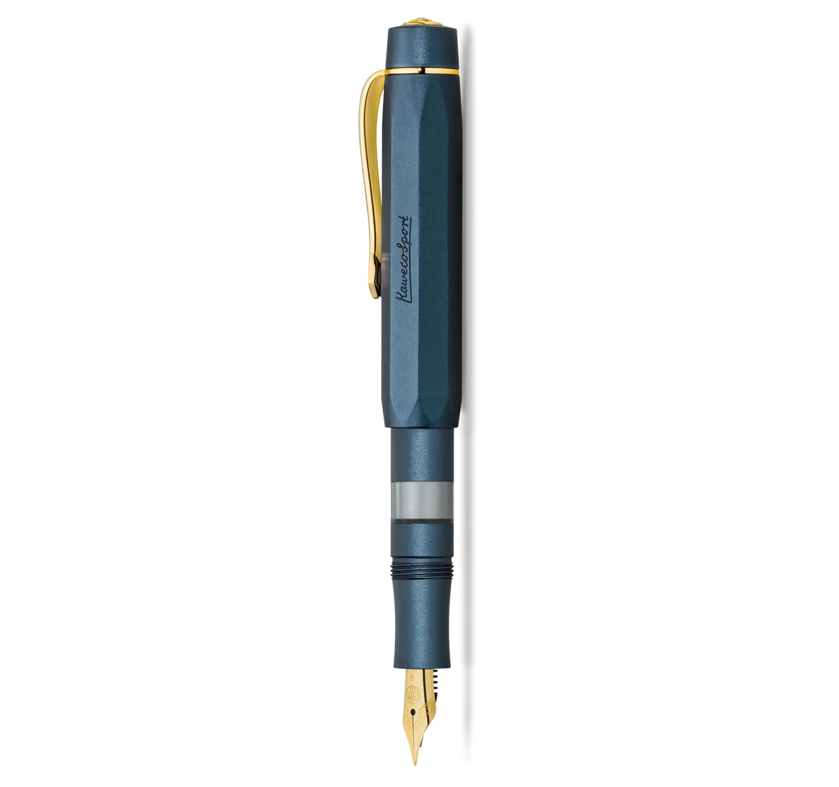 Kaweco PISTON SPORT AL Solo Navy/Gold M
