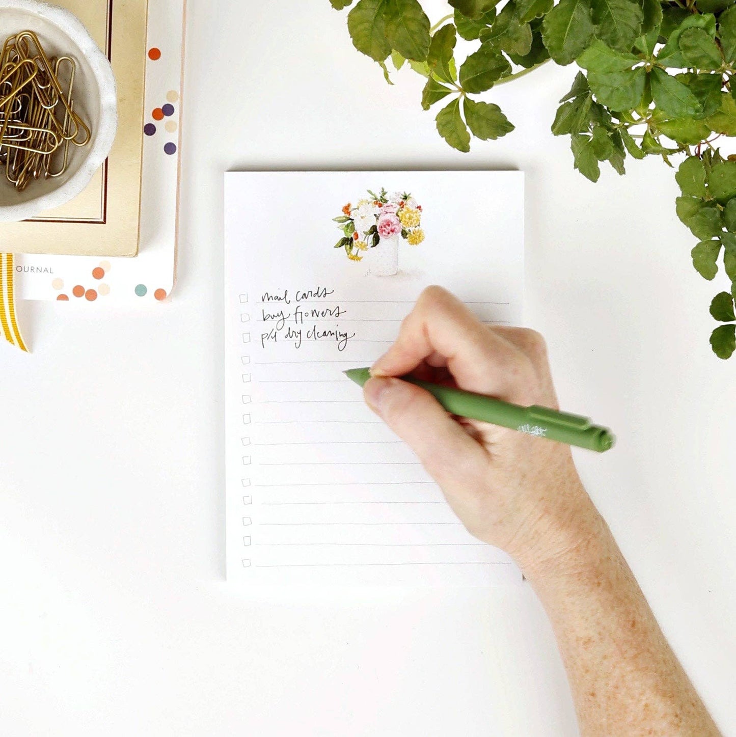 Checklist Gingham Mug
