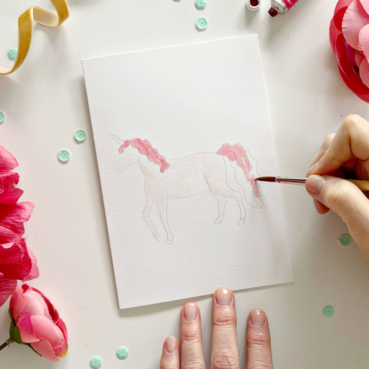Fairytale Paintable Notecards