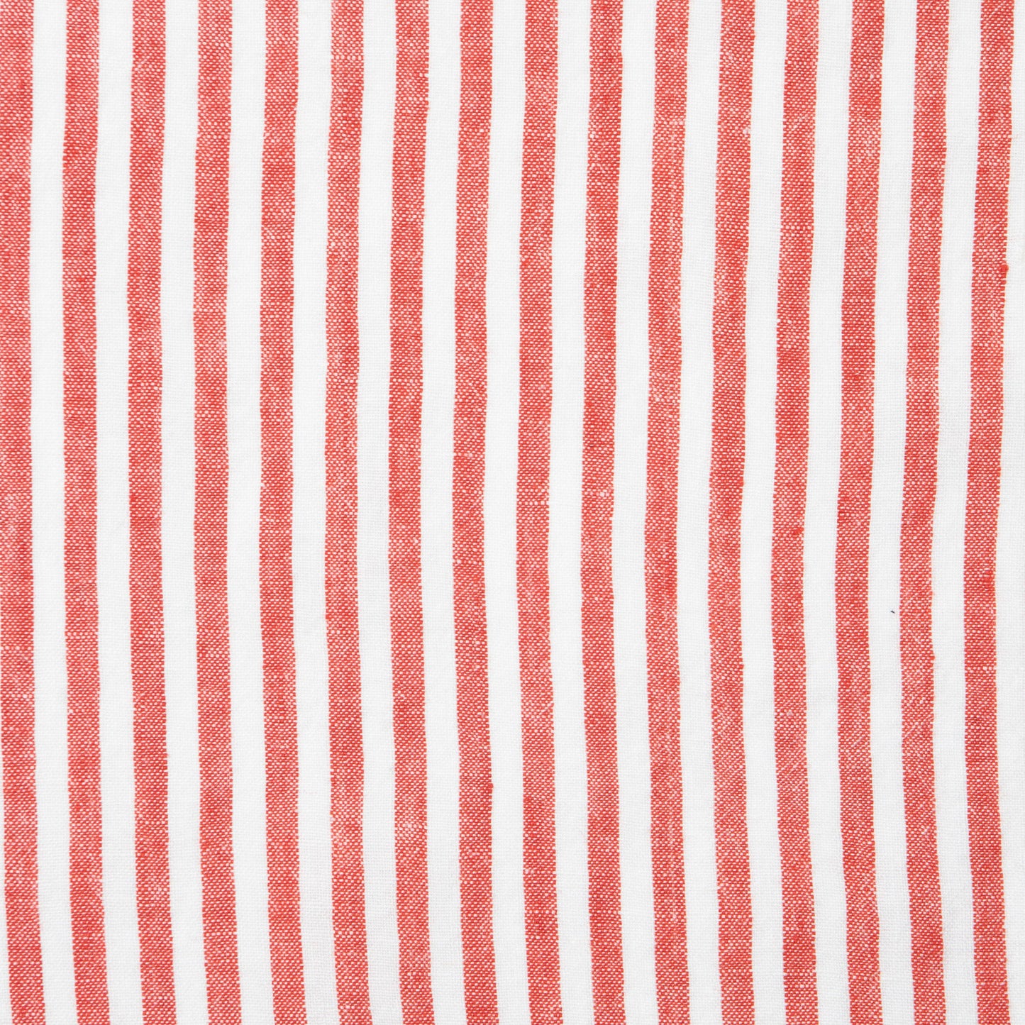 Ticking Stripe Napkin 20x20 - Tomato - Set of 4