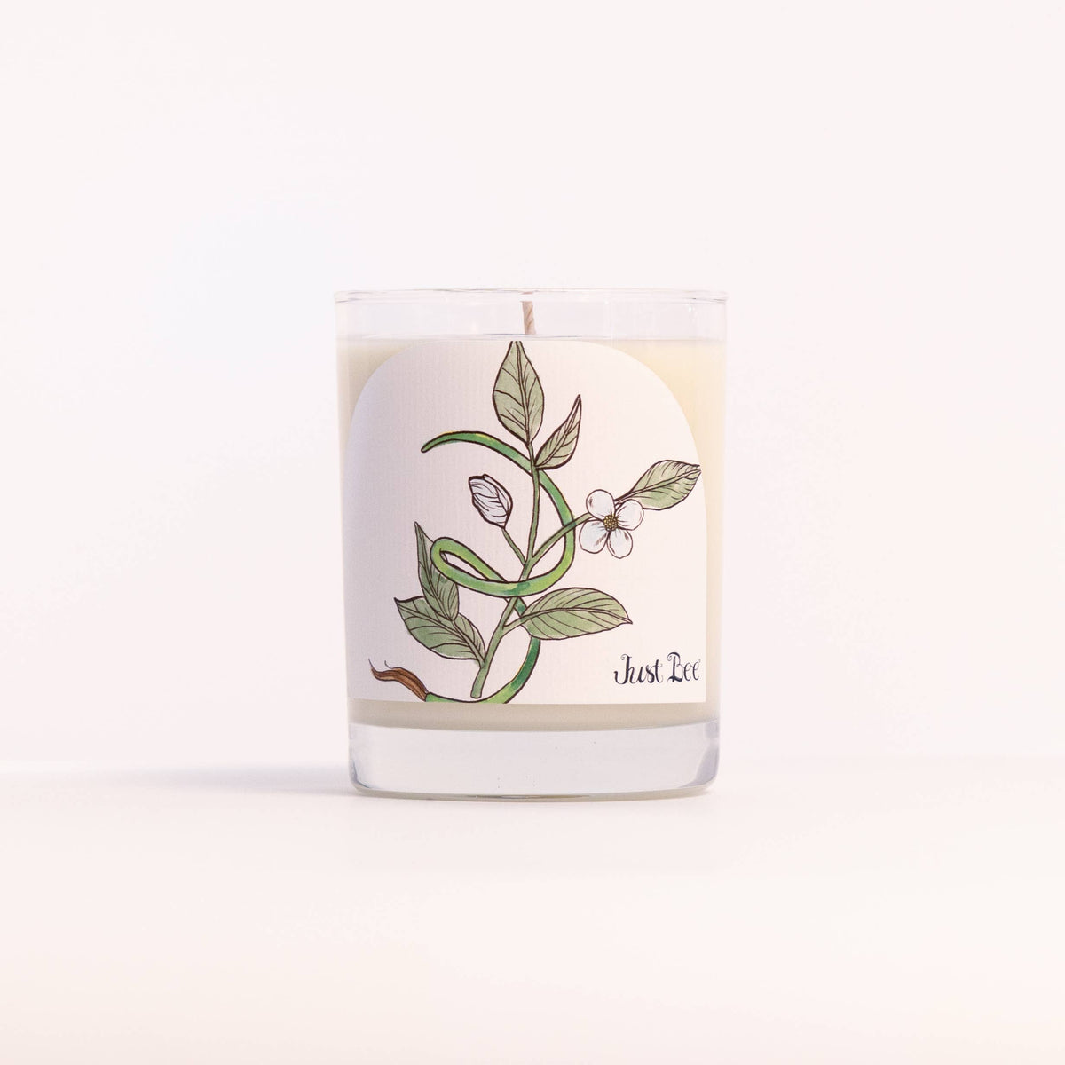 Black Tea Vetiver - Large Glass Candle
