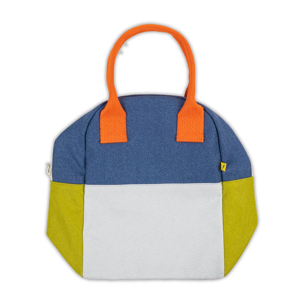 Two Tone Citrus Sky - Zipper Lunch Bag