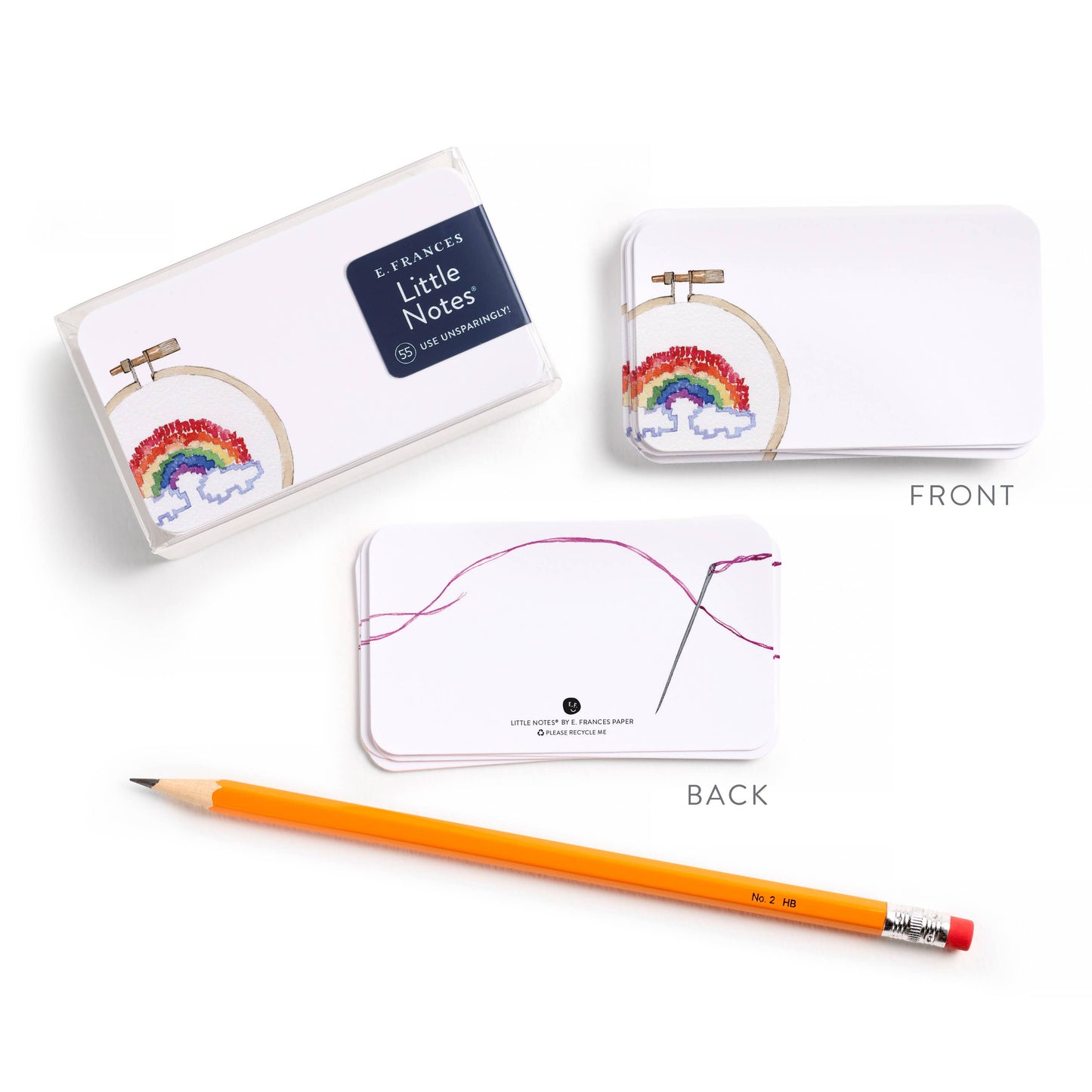 Rainbow Cross Stitch Little Notes®