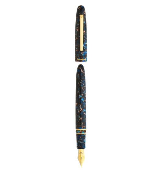 Esterbrook Estie Regular Fountain Pen - Nouveau Blue Gold Trim